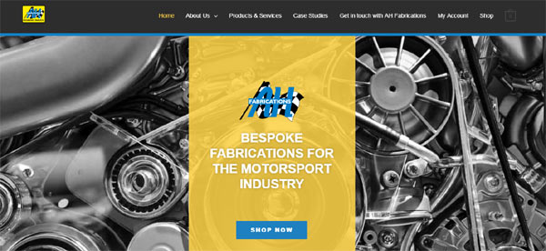 AH Fabrications new website 